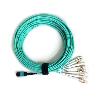 MPO MTP LC Fiber Patch Cord Fanout Cable Harnesses Patch Cord OM4 0.35db